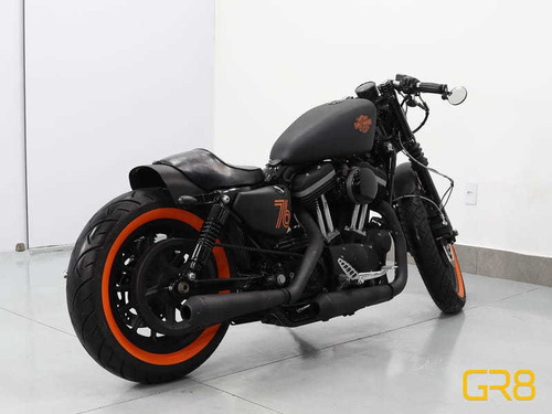 Imagem 13 de 15 de Harley-davidson Xl883 R 2008- Customizada No Estilo Café Ra