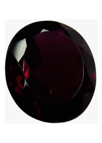 Granada Piropo Vermelha Extra Lapidação Oval 5,5ct (1,1g) Vermelho Extra
