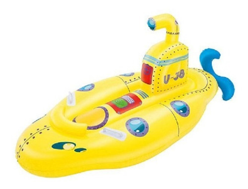 Inflable Flotador Infantil Niños Submarino Bestway 165x86 Mt