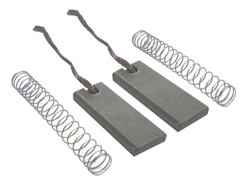 Imagen 1 de 5 de Juego Carbones Para Lavarropas Samsung 1702 / 1904 13.5mm