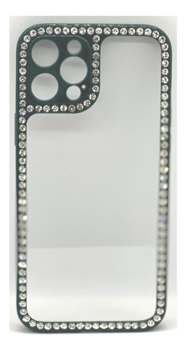 Funda Cover Borde Diamante Para iPhone 6 7 8 12 13 Pro Max