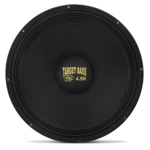 Alto Falante Woofer Eros E-18 Target Bass 4.5k 18 Polegadas 