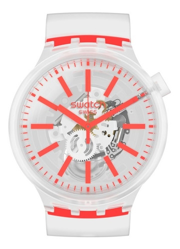 Reloj Unisex Swatch So27e102 Orangeinjelly/relojería Violeta