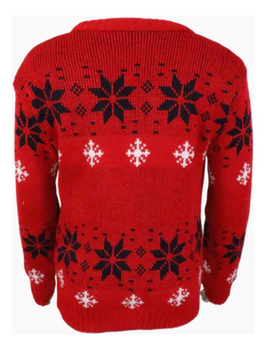 Sueter Sweater Navideño De Niños Mickey Mause O Minnie Mimi