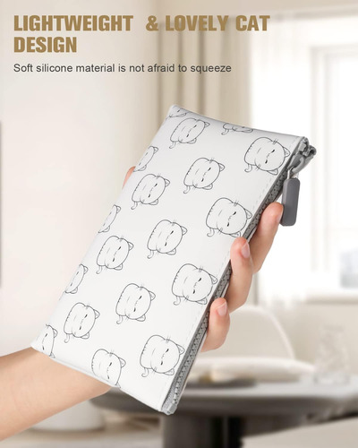 Bolsa De Maquillaje Impermeable Con Cremallera