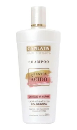 Capilatis Shampoo Ph Extra Ácido 350ml Protege El Color
