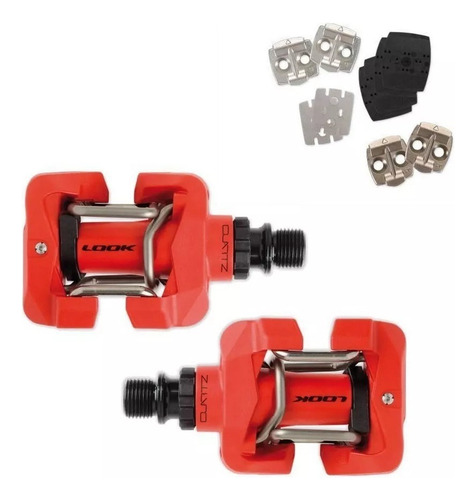 Pedal Mtb Clip Look Quartz 2 Com Taco