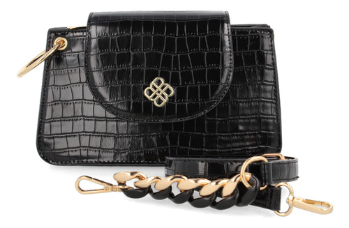 Cartera Mujer Bata Red Label Tanza Negro