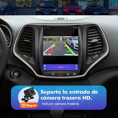 Zk Estéreo Tesla 2+32g Para Jeep Cherokee 5 Kl 2014-2018