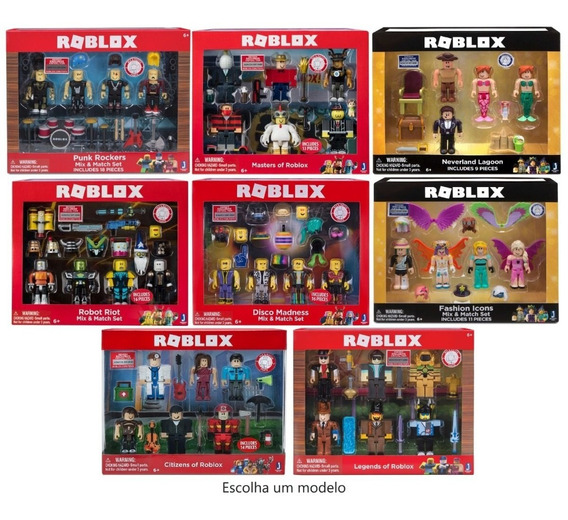 Escolha 1 Kit Personagens Roblox Virtual 100 Original Top Mercado Livre - estamos ricos com a fabrica de brinquedos roblox toy tycoon