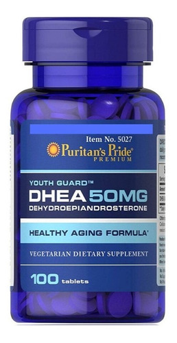 Dhea Libido Salud Sexual Energia Vigor 100 Caps Mejor Eg T03