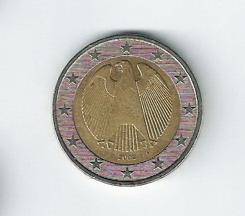 Fk Alemania 2 Euros 2002. Ceca A. Berlin.