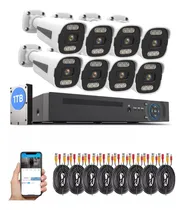 Comprar Huahr Kit De Cámaras De Seguridad 4mp 8 Cámaras Disco 1tb Cctv Dvr Hr-yt8c，sistema de seguridad，kit 6 camaras 5mp，camaras de vigilancia，camaras de videovigilancia，kit 6 camaras