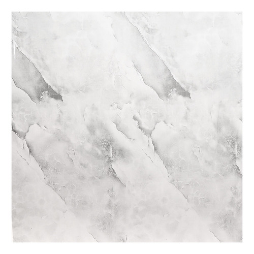 Pegatina 12pz Plancha Para Pared 60x60cm Tipo Marmol 4.3m2 Gris