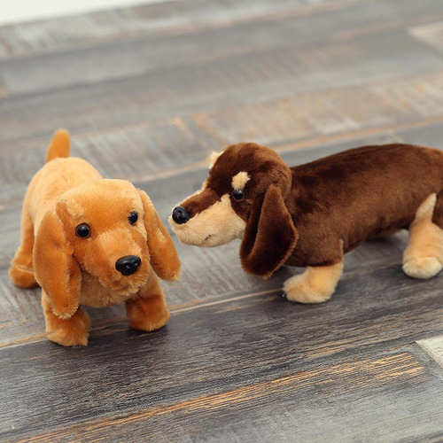 Sh Peluche De Perro Marrón De 30 Cm