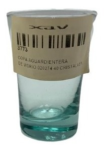 Vaso Shot Tequila Aguardiente Vidrio Vidosa 3773 1.08 Xavi