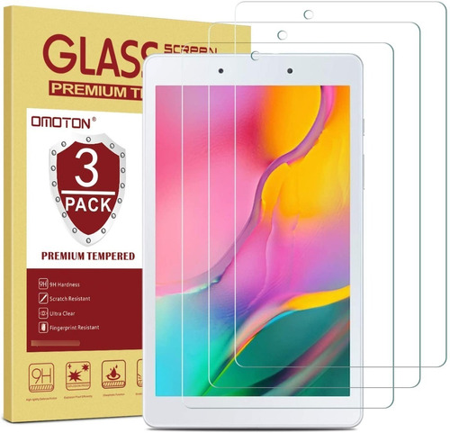 Mica Glass Omoton Para Galaxy Tab A 2019 8.0 T290 (3pzas)
