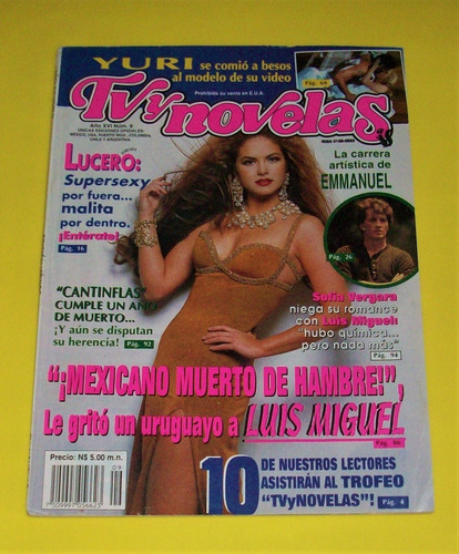 Lucero Revista Tv Y Novelas Jose Jose Veronica Castro Bibi 