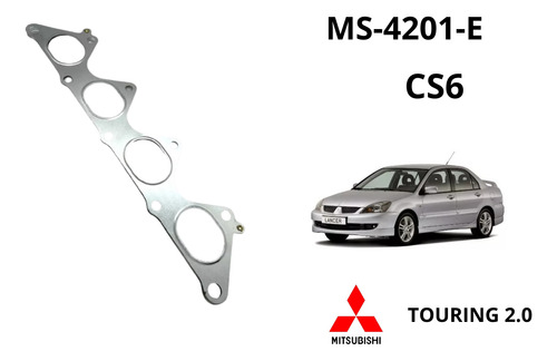Empacadura Múltiple Escape Mitsubishi Lancer Touring 2.0 Cs6
