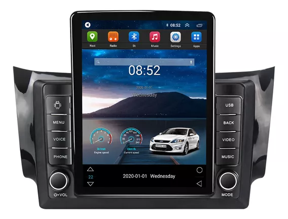 Estereo Sentra 13 19 Pantalla Tesla Android Wifi Radio Bt