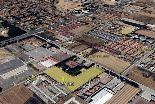 Terreno Para Desarrollo De Vivienda, En Metepec Centro