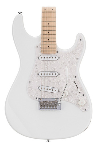 Guitarra Esp Ltd Sn Series Sn-200wm Con Puente Wilkinson Color Snow white Orientación de la mano Diestro