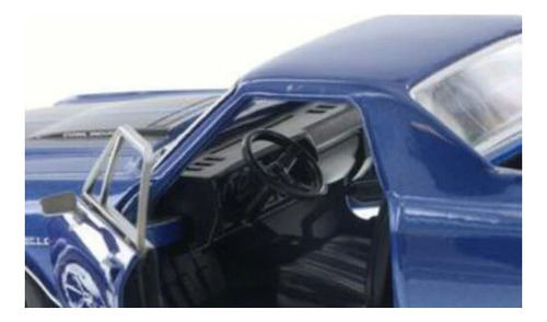 1/24 Motormax 1970 Chevy El Camino Ss 396 Color Azul