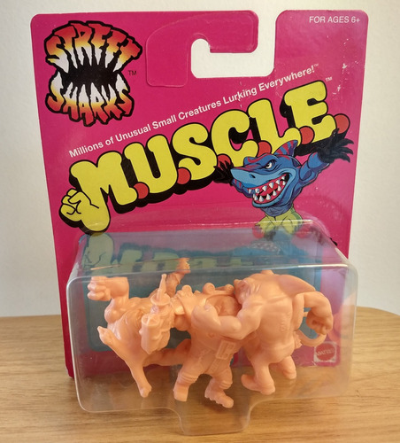 Street Sharks M.u.s.c.l.e Miniaturas Set Mattel Muscle