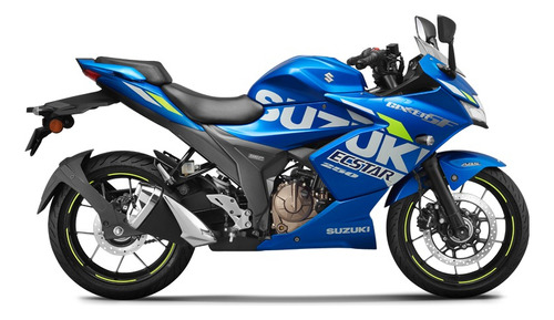 Cubierta Moto Broche Ojillos Suzuki Gixxer Sf 250 Blue 2019