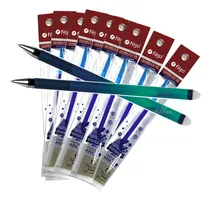 Comprar 2 Lapicera Borrable Filgo Se E Colores + 10 Repuestos Azules Tinta Azul Exterior Azul\u002Fverde