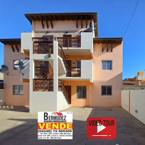 Departamento Tipo Casa De 3 Amb A Mts Del Mar! A Estrenar. Calle 57 Entre 1 Y Costanera Mar Del Tuyu