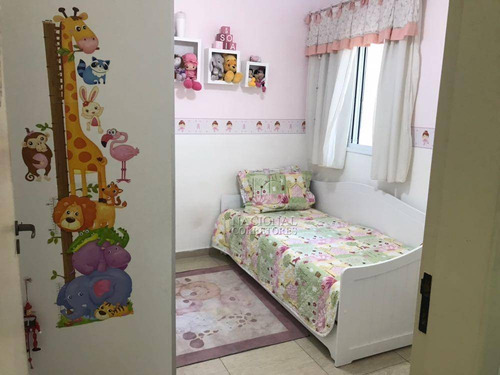 Imagem 14 de 30 de Apartamento Com 3 Dormitórios À Venda, 87 M² Por R$ 435.000,00 - Utinga - Santo André/sp - Ap6429