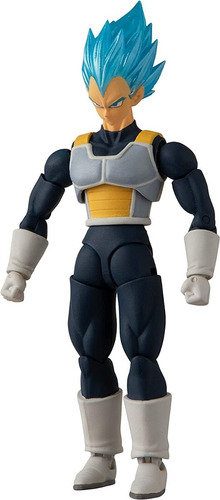 Imagen 3 de 7 de Figura Dragon Ball Super Evolve Vegeta Blue Original Bandai