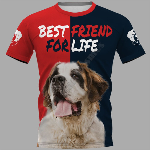 Playera Best Friend Miniature Schnauzer 3d Impresa Para Hom