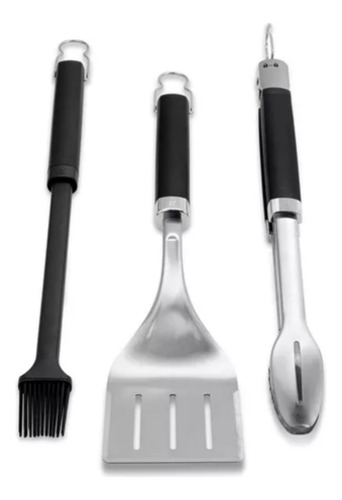 Weber - Juego De Herramientas Para Asar (acero Inoxidable)