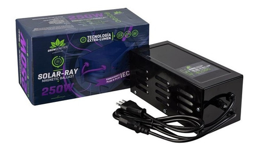 Balastro Solar Ray 250w - Plug And Play - Grow Genetics