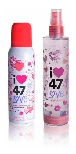 Perfume Body Splash + Desodorante 47 Street Love