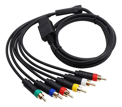 Cable Rgb/rgbs Compuesto Para Videoconsolas N64 Sfc Snes Ngc