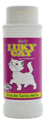 Talco Luky Dog Para Gato Antipulgas 100gr
