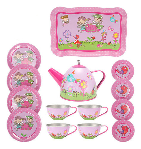 Juego De Té Para Niñas, Juguetes, Regalo, Juego De Fiesta De
