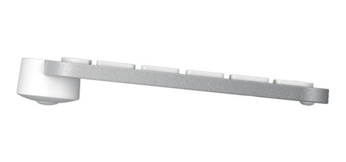 Imagen 3 de 6 de Teclado bluetooth Logitech Master Series MX Keys Mini QWERTY español España color gris pálido con luz blanca