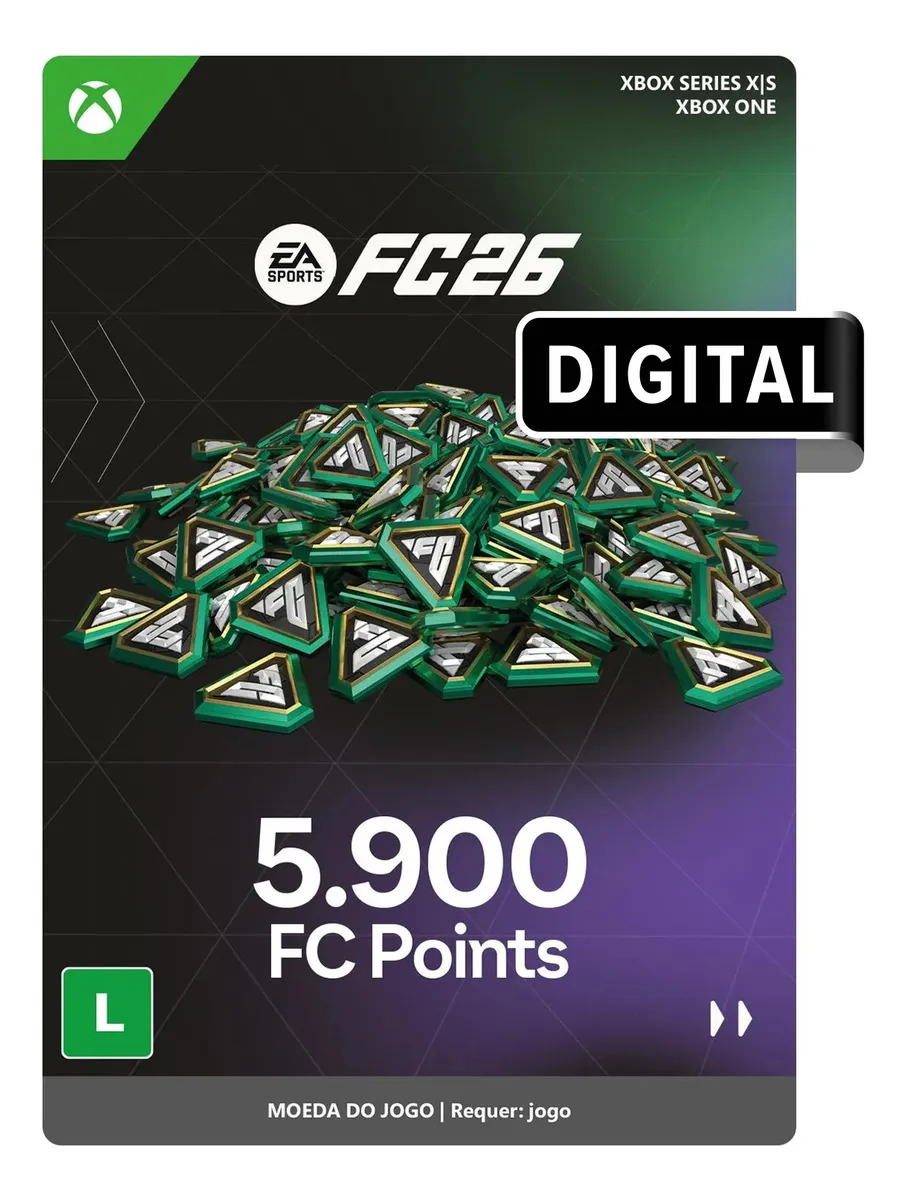 Gift card EA SPORTS FC 26 FC POINTS 5900 Xbox Series X|S/Xbox One (Digital)