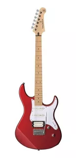 Guitarra eléctrica Yamaha PAC012/100 Series 112VM de aliso red metallic brillante con diapasón de arce