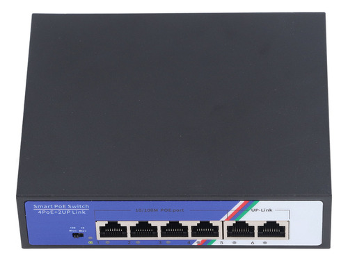 Puerto Poe 6, 1,2 Gbps, Ethernet Plug And Play Metal No Admi