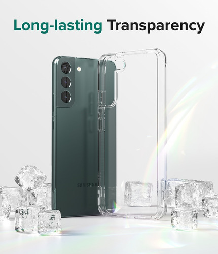 Funda Ringke Fusion Compatible Samsung Galaxy S22 Plus Color Clear (transparente)