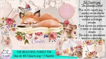 Comprar Cliparts Imagenes Png Papeles Animales Del Bosque Zorro P28