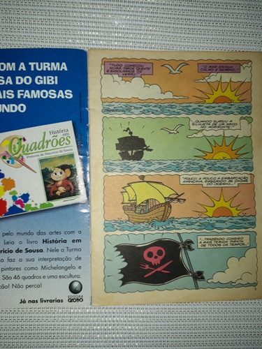 Gibi Magali - Nº 339 - Editora Globo ( 64 ) (Usado)