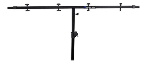 Rockville Rcs52 Universal Lighting Cross Bar Stand Adjustabl