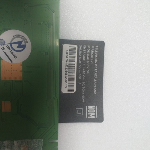 Tarjeta T-com Para Pantalla Evl Modelo 43evls4 Ver.2 (Usado)
