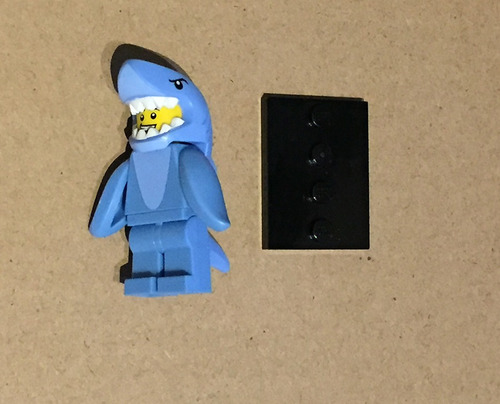 Lego 71011 Shark Suit Guy Tiburón Minifigura Serie 15